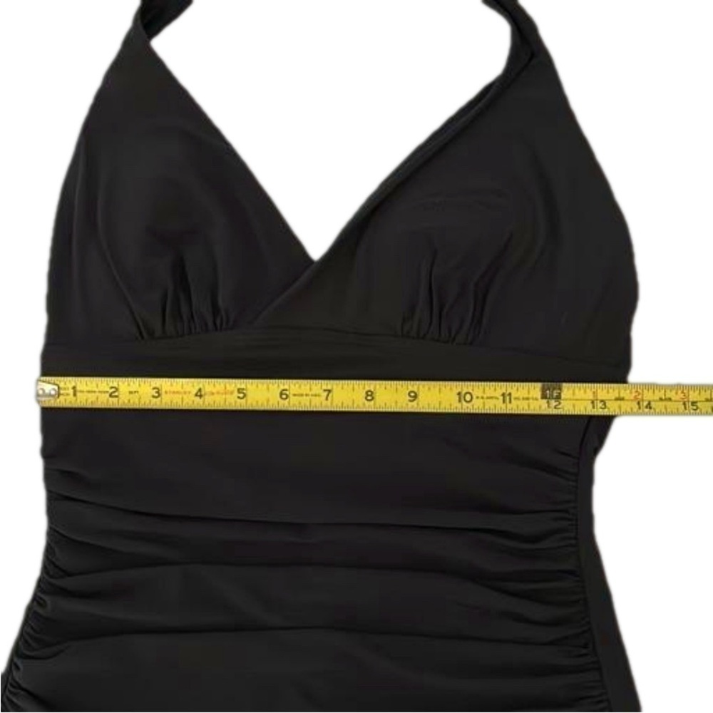 L.L. Bean One Piece Swimsuit, Size 10, Black - Picture 4 of 9